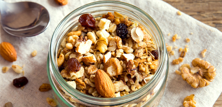 granola ổn định huyết áp